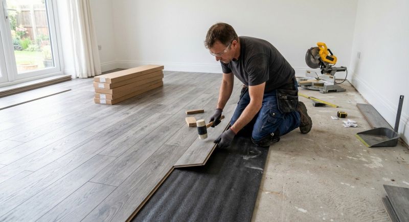 Laminate Floor Installation in Chapel Hill, TN