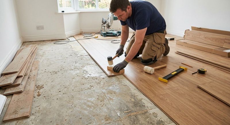 Laminate Floor Installation in Christiana, TN