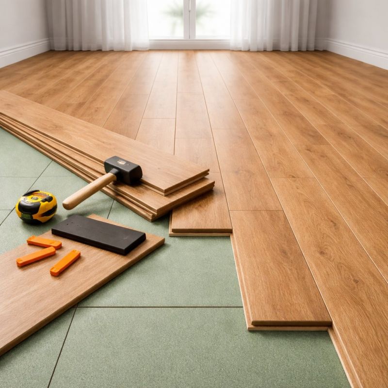Laminate Floor Remodeling in Shelbyville, TN