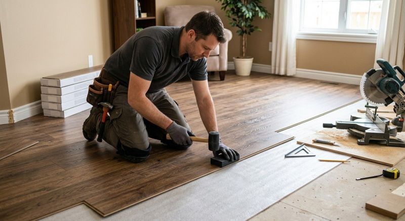 Laminate Floor Remodeling in Shelbyville, TN