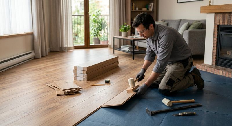 Laminate Floor Replacement in Lincoln County, TN