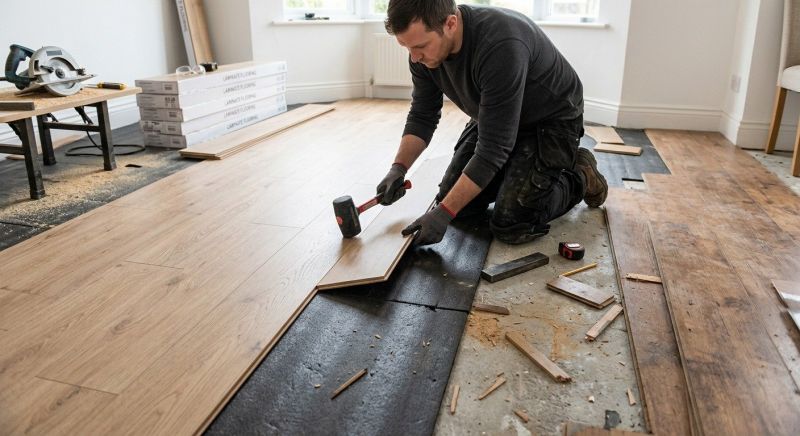 Laminate Floor Replacement in Lynchburg, TN