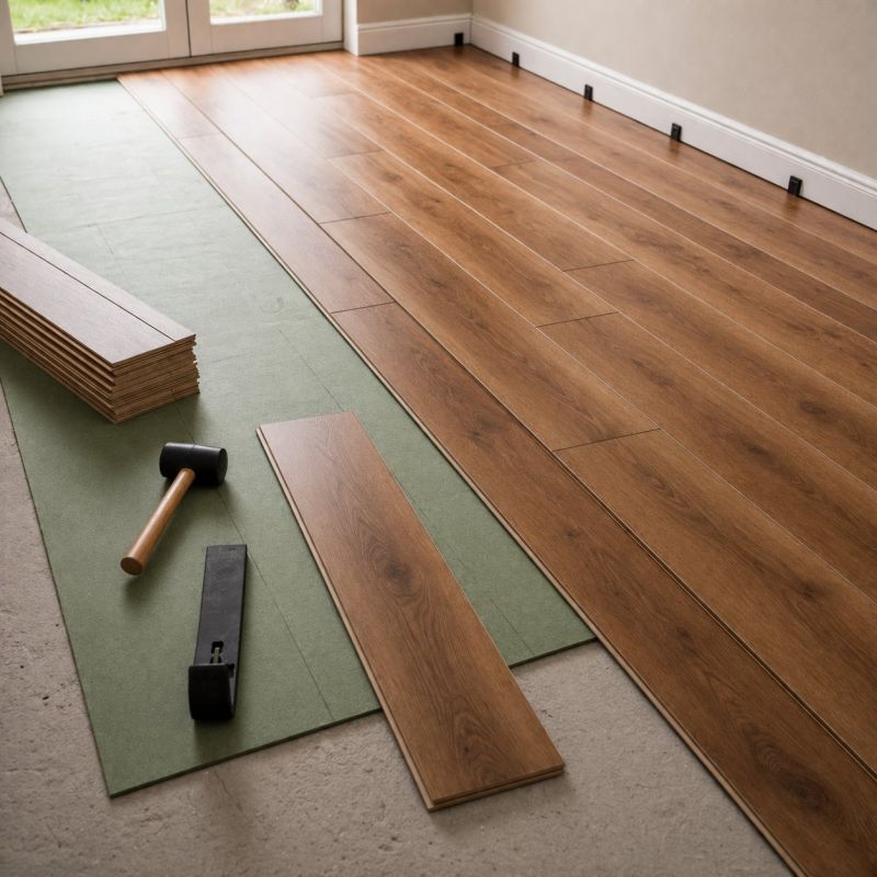 Laminate Floor Replacement in Wartrace, TN