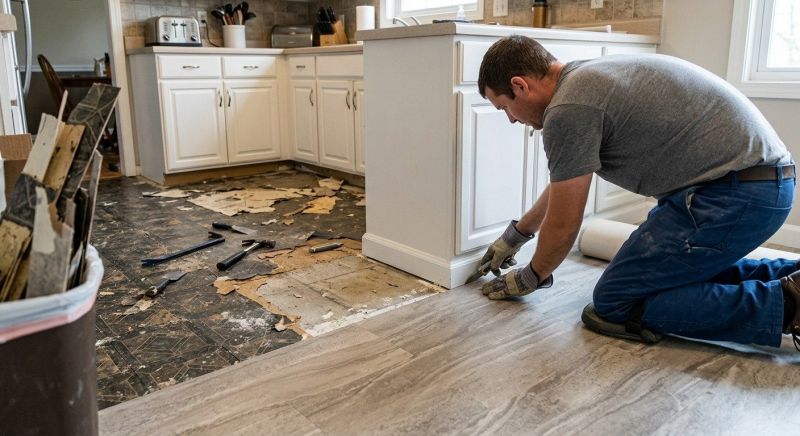 Linoleum Floor Installation in Fayetteville, TN