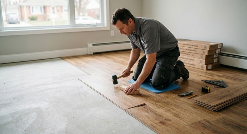 Linoleum Floor Installation in Manchester, TN