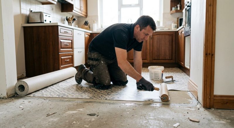 Linoleum Floor Installation in Marshall County, TN