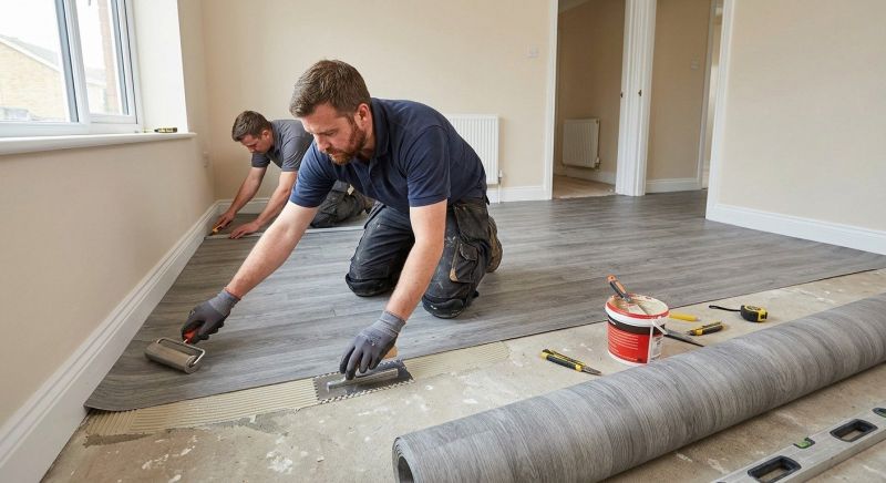 Sheet Flooring Installation in Lynchburg, TN