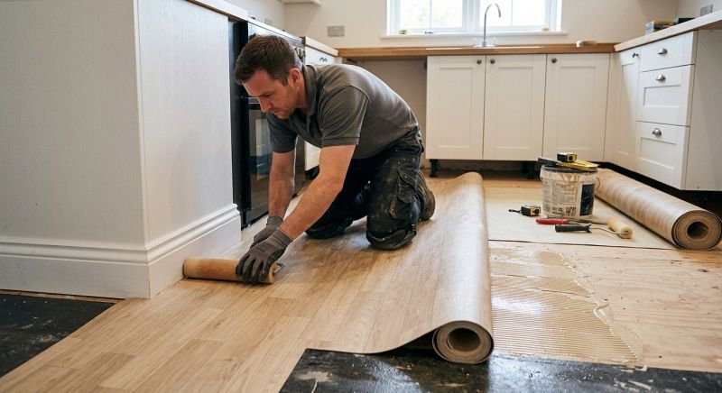 Sheet Linoleum Installation in Christiana, TN