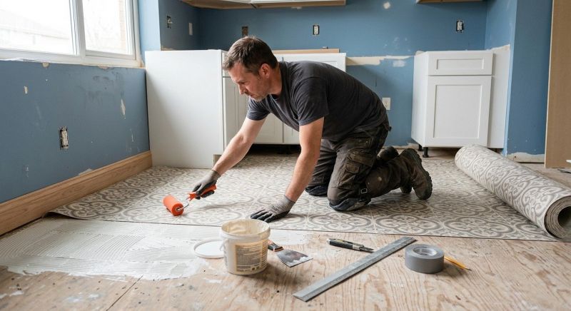 Sheet Linoleum Installation in Shelbyville, TN