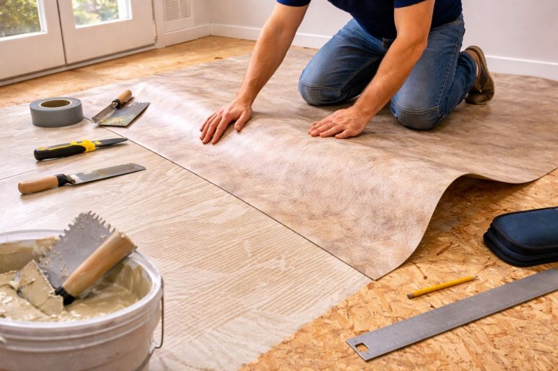 Sheet Vinyl Installation in Coffee County, TN