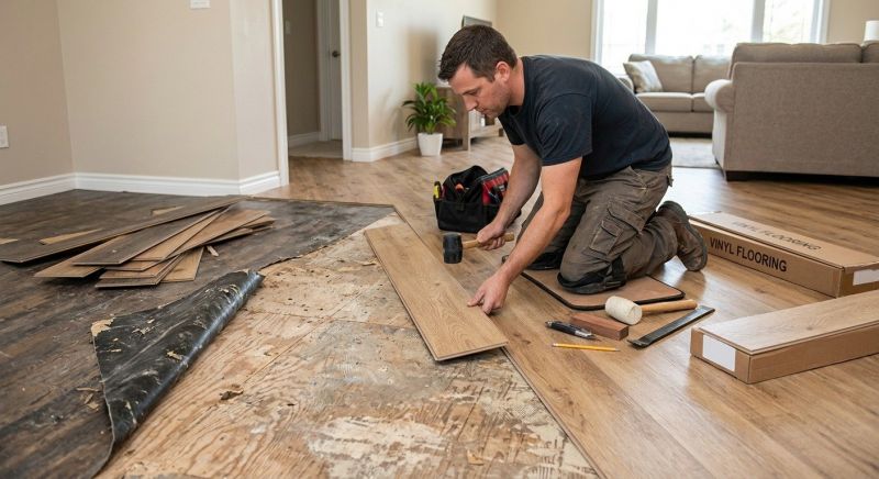 Vinyl Floor Replacement in Shelbyville, TN