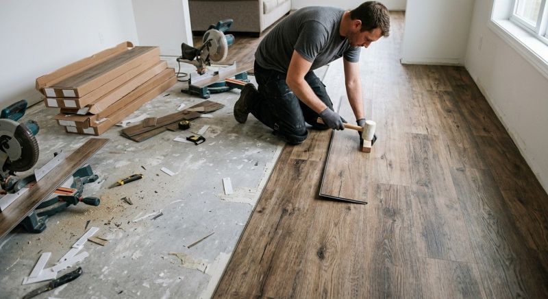 Vinyl Plank Floor Installation in Shelbyville, TN