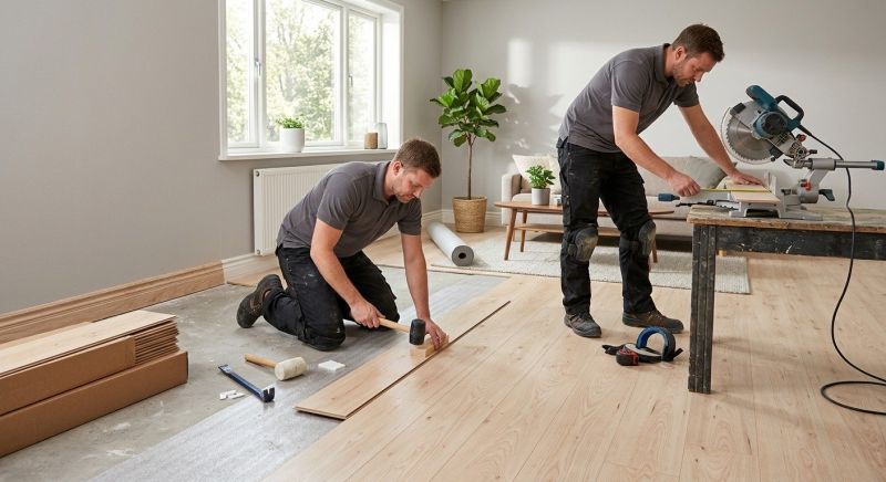 Wood Laminate Installation in Shelbyville, TN